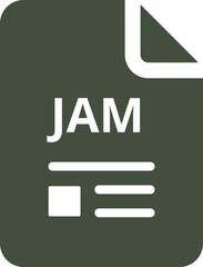 JAM ip file transparent icon