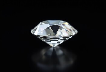 Luxury and Elegance: Diamond, Crystal, and Rhinestone Close-up