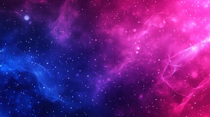 Obraz premium Vibrant cosmic energy background with sparkling stars