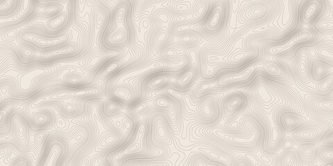 Geographical map, contour map, vector design