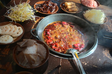 Chongqing hot pot