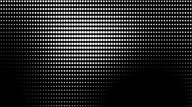 rounded grid pattern vector background design. Black and white seamless dot pattern vector