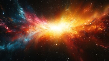 Cosmic Explosion in the Deep Space
