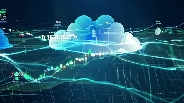 Exploring cloud technology in data analysis and financial forecasting