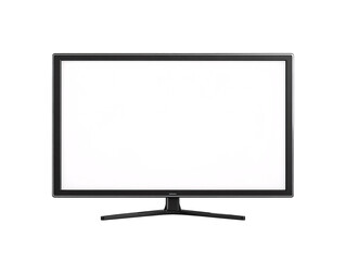 a black screen with a white screen