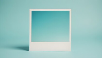 Polaroid Frame Photo Mockup Retro Image Memories Isolated Graphic