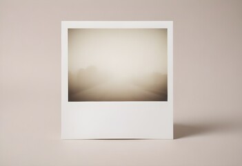 Polaroid Frame Photo Mockup Retro Image Memories Isolated Graphic