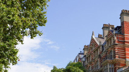 A classic European cityscape with elegant historic building