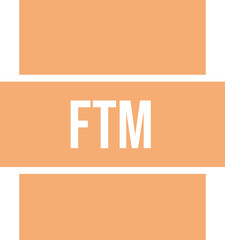 FTM icon fill and bebus writting