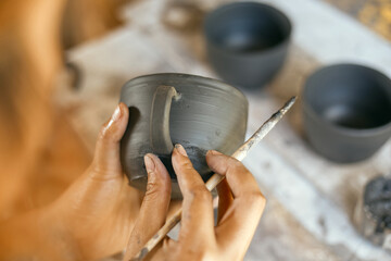 Ceramic workshop.