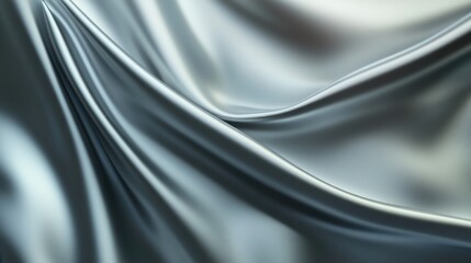 Obraz premium Elegant smooth silver gradient background with subtle shading, creating a clean and polished appearance