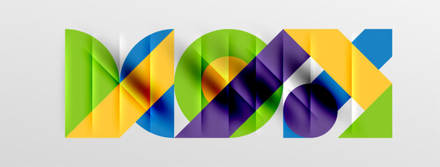 Round shapes, circles and lines minimal geometric background. Vector Illustration For Wallpaper, Banner, Background, Card, Book Illustration, landing page