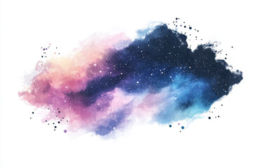 Watercolor Galaxy.