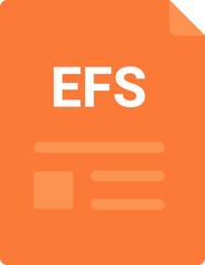 EFS file icon with symbols