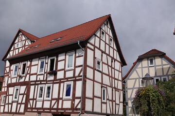 Historisches Gebäude in Wächtersbach in Hessen