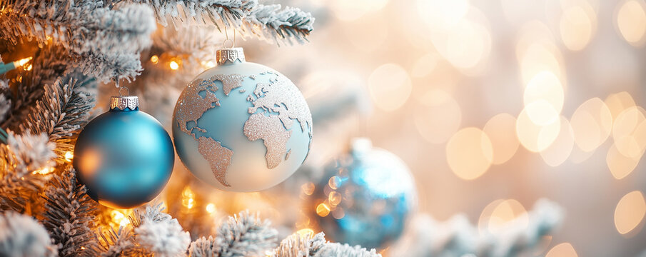 Merry Christmas In The World - Greeting Card