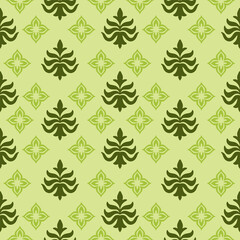 Damask silk fabric victorian Baroque pattern illustration design for wrapping, fabric, silk, scarf Classical luxury royal Vintage, paisley elements ornament victorian seamless texture for wallpapers, 