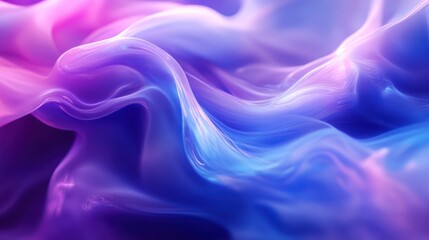 Obraz premium A mesmerizing swirl of purple and blue fabric, creating a fluid and ethereal texture that evokes a sense of motion and serenity.
