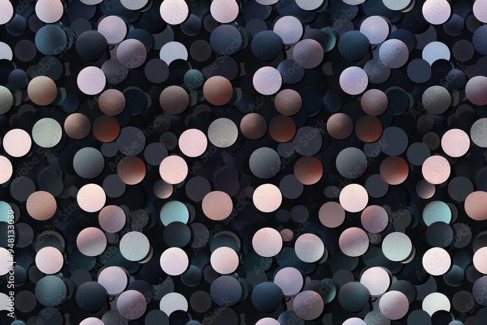 Poster abstract circle pattern