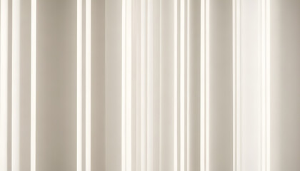 Obraz premium White Vertical Blinds Velvet Background Illustration Shadows Lines Stripes Graphic Design