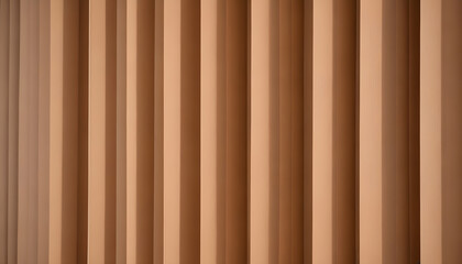 Fototapeta premium Vertical Brown Blinds Velvet Background Illustration Shadows Lines Stripes Graphic Design