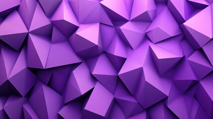 Obraz premium Abstract purple geometric shapes creating a textured, modern backdrop.