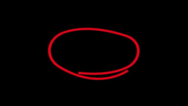 Hand drawn white circle highlight with transparent background. Circle highlight green screen animation,
Animated Hand Drawn Highlighter Elements borders and elements for selecting text