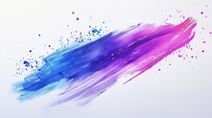 Watercolour paint strokes.