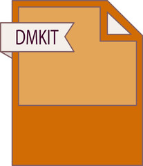 DMKIT File format icon minimal