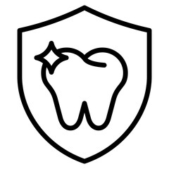 Dental Insurance Icon Element For Design
