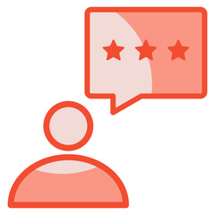 Employee Feedback Icon Element For Design