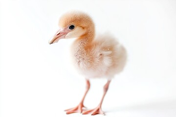 Obraz premium Cute Baby Flamingo