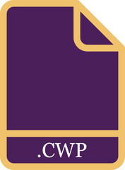 CWP black & bold outline around fill icon