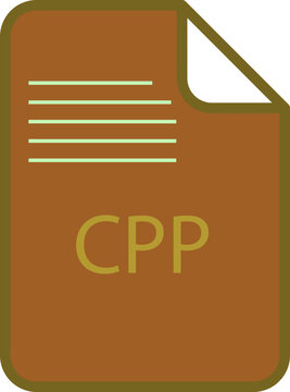 CPP File icon fill and outline rounded corners