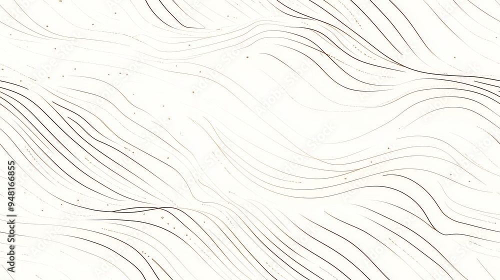 Poster this seamless design features an intricate fine line and dot pattern, making it perfect for minimal 