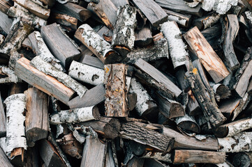 firewood, heating season, heating, wood for the winter, stoke the stove, chopped firewood
