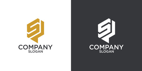 letter s abstract monogram logo vector design