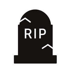 The tombstone icon. The Halloween holiday.