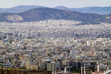 Fototapeta premium la città greca di Atene