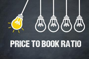 Fototapeta premium Price to Book Ratio 
