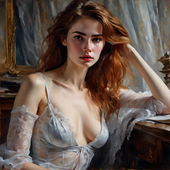 Fototapeta premium portrait of a woman