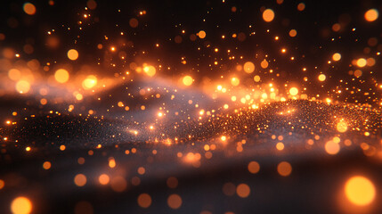 Vibrant Shimmering Wallpapers, Bright and Colorful Backgrounds with Glitter and Light Effects