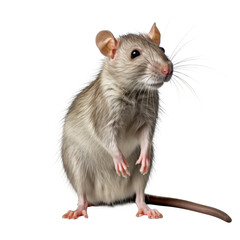 Rat Isolated on a Transparent Background