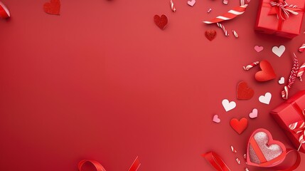 Stunning Pink Beautiful Heart Shape Background: A Romantic and Charming Visual Delight. Showcasing the Sweetness and Allure of Love's Symbol.