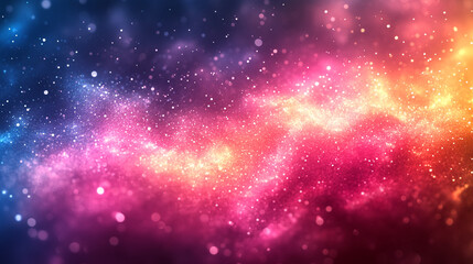 Obraz premium Vibrant Shimmering Wallpapers, Bright and Colorful Backgrounds with Glitter and Light Effects