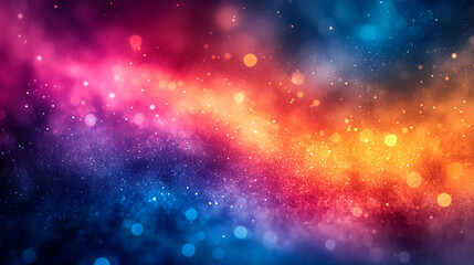 Obraz premium Vibrant Shimmering Wallpapers, Bright and Colorful Backgrounds with Glitter and Light Effects