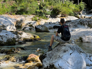 The Mostnica Gorge, Triglav National Park - Bohinj, Slovenia - Korita Mostnice, Triglavski narodni park - Bohinj, Slovenija (die Mostnica-Schlucht - Nationalpark Triglav) / The canyon Mostnica