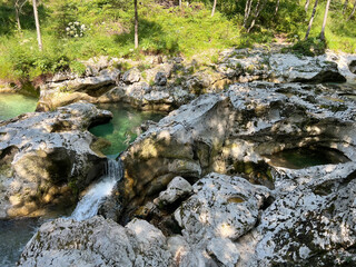 The Mostnica Gorge, Triglav National Park - Bohinj, Slovenia - Korita Mostnice, Triglavski narodni park - Bohinj, Slovenija (die Mostnica-Schlucht - Nationalpark Triglav) / The canyon Mostnica