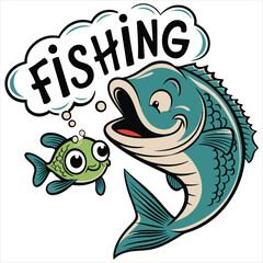 Fishing T shirt Graphic For Fishing Lovers