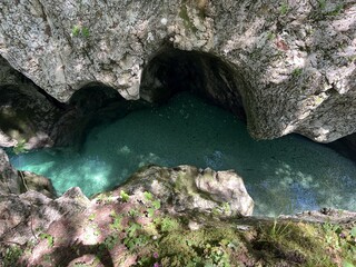 The Mostnica Gorge, Triglav National Park - Bohinj, Slovenia - Korita Mostnice, Triglavski narodni park - Bohinj, Slovenija (die Mostnica-Schlucht - Nationalpark Triglav) / The canyon Mostnica